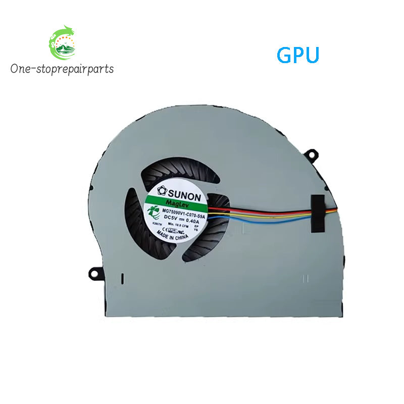 New Original Laptop CPU GPU Cooling Fan For Dell Alienware 17 R4 R5 P31E Dell laptop repair parts