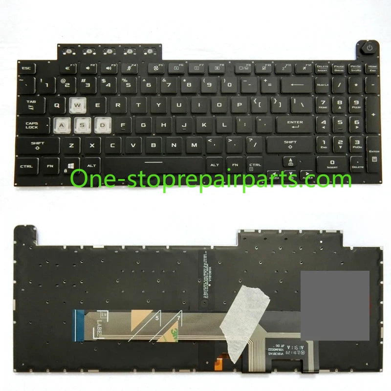 US Keyboard For ASUS TUF Gaming A15 FA506 FA506iu FA506iv Fa506ii TUF A17 FA706 Fa706ii FA706iu FX506 FX506L FX706 FX706H TUF706 ASUS laptop repair parts