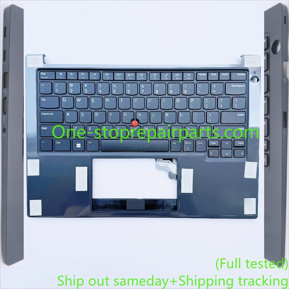 Upper case for Lenovo Thinkpad E14 Gen5 topcase palmrest keyboard 5M11L59655 5M11Q08774 5M11L59657 5M11L59795 5M11L59796 5M11L59797