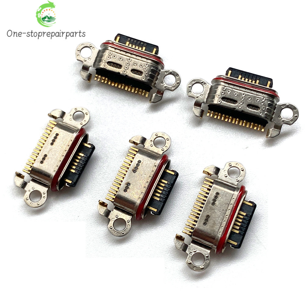 2Pcs, Charger USB Charging Port Dock Connector Socket For OPPO Reno 5 6 7 8 Pro Realme C11 C12 C15 C20 C21 C35 C21Y 5 5i 5s Realme phone repair parts