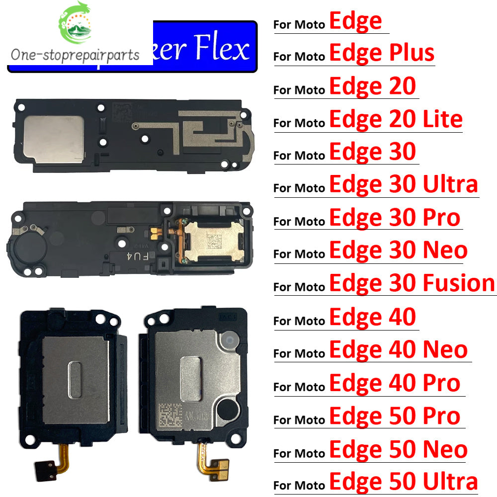 Loudspeaker For Motorola Moto Edge 20 30 40 50 Lite Pro Ultra Neo Fusion Plus Loud Speaker Buzzer Ringer Replacement Parts Motorola phone repair parts