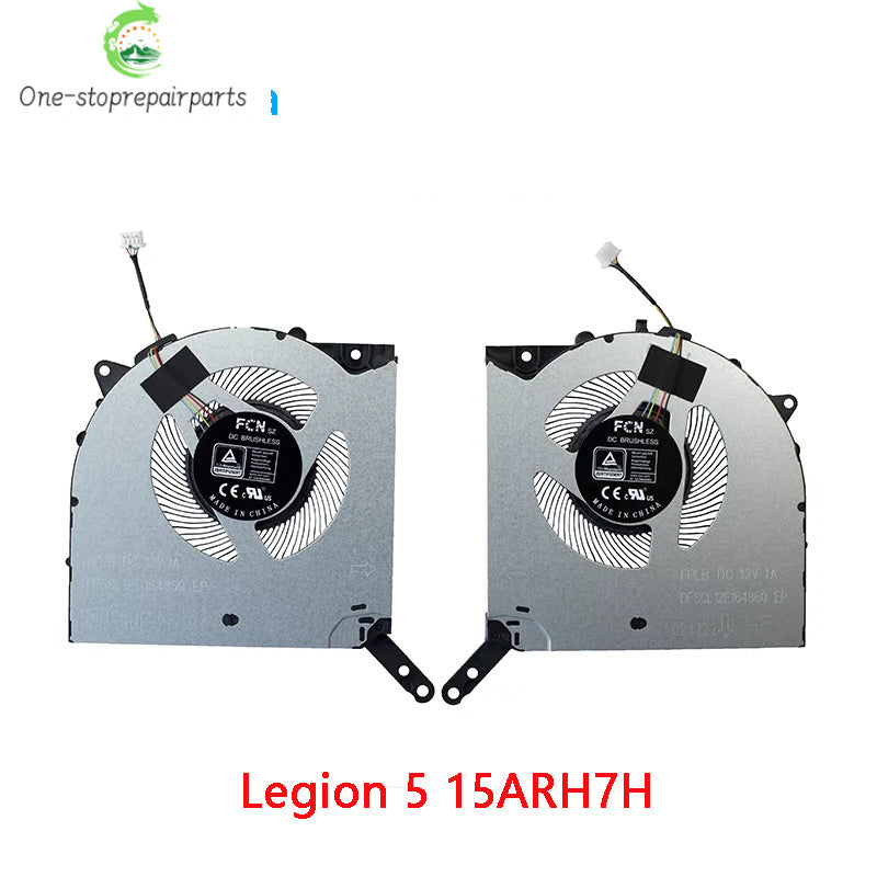 New Original LAPTOP CPU GPU Cooling Fan FOR LENOVO Legion 5 15IAH7H 15ARH7H 82RD0 RB0 LENOVO laptop repair parts