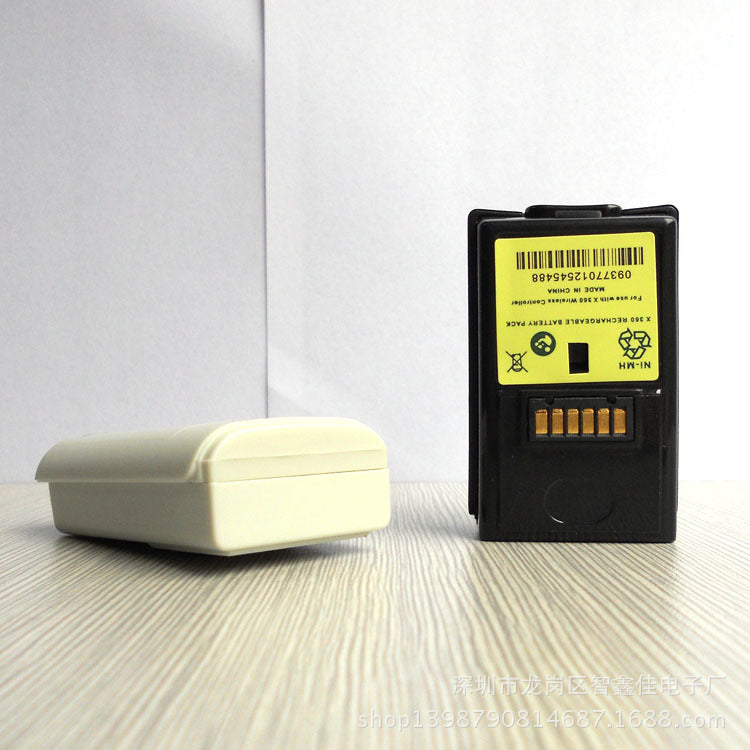 Wireless handle battery pack for XBOX 360 2in1 charging set 360 4800M battery set