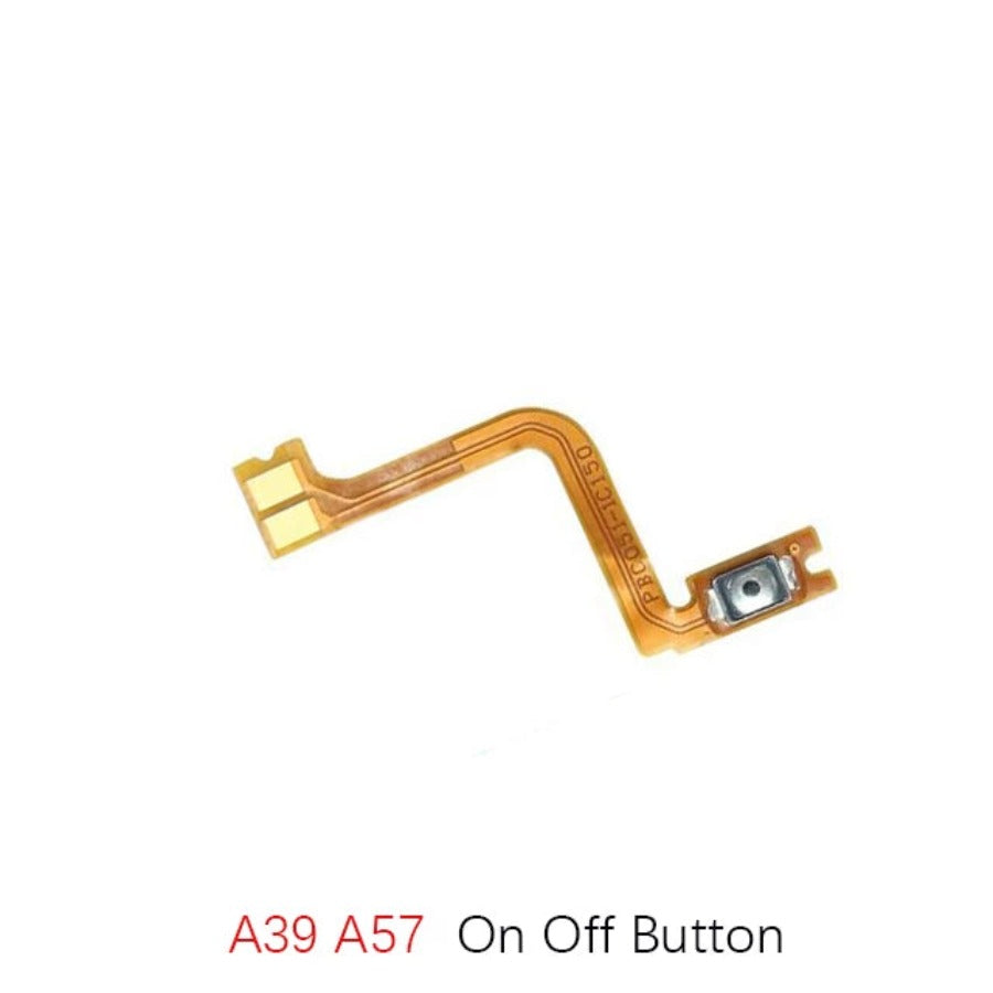 For Oppo Realme A37 A39 A57 A39 A59 A75 A79 A77 A83 Power cable Switch on volume cable of ribbon flex Oppo phone repair parts