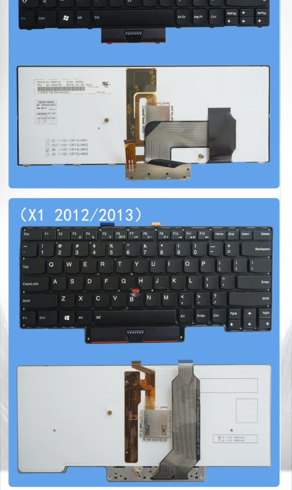 Keyboard for lenovo thinkpad X1 carbon YOGA 2ND 3RD 4/5/6/7TH GEN8 keyboard