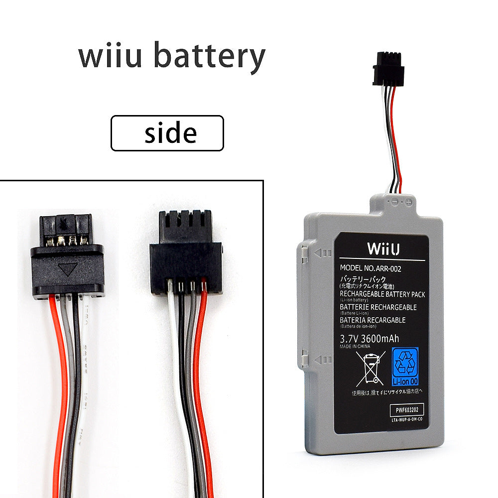 WIIU host battery WIIU battery WIIU battery WIIU battery WIIU battery full 2200MAH