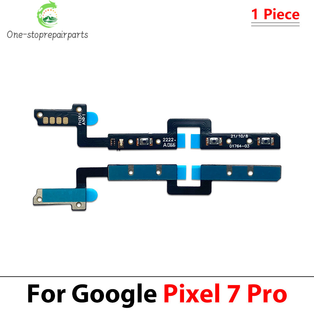 New Power on off Volume Key Button Flex Cable For Google Pixel 5 5A 6 6A 7 7A 8 9 Pro XL Google Pixel phone repair parts