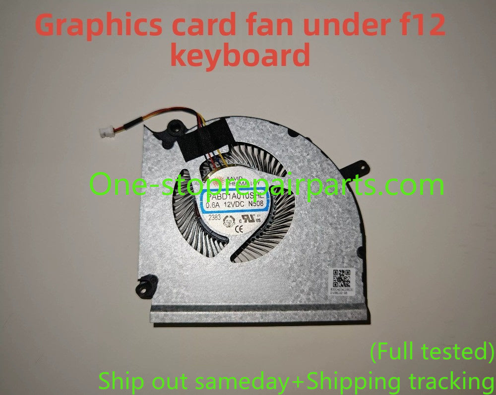 Cooler cooling fan For MSI 17S1 17S2 GE78H GP78H 12V PABD1A010SHR PABD1A010SHL N507 N508 Laptop CPU GPU fan