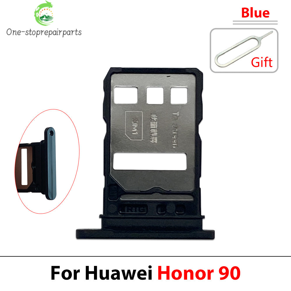 New For Huawei Honor 50 60 70 80 90 Pro Se Lite Plus 5G SIM Card Slot SD Card Tray Holder Adapter Huawei phone repair parts