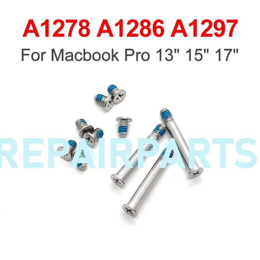 New Computer Case Cover Bottom Back Screws For MacBook Pro Air A1278 A1398 A1466 A1502 A1706 A1707 A1708 A1932 A2141 A2442 A2485 Macbook repair parts