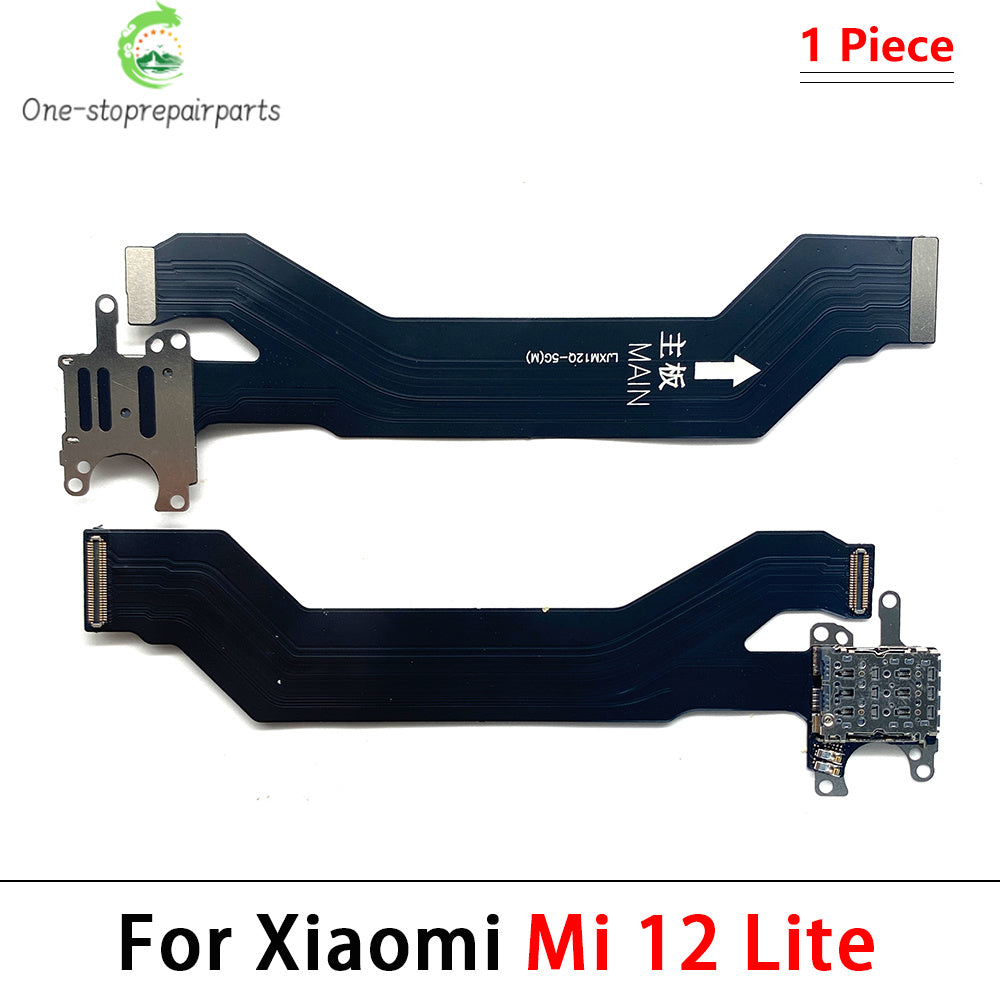 New For Xiaomi Mi 11 12 Lite Pro Poco F3 F4 5G SIM Card Holder Tray Slot Reader Socket Flex Cable  Xiaomi  Xiao mi phone repair parts