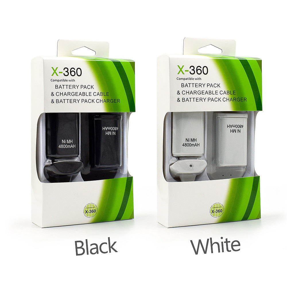 Battery set for XBOX360 wireless grip battery holder charger for XBOX controller rechargeable battery 5in1