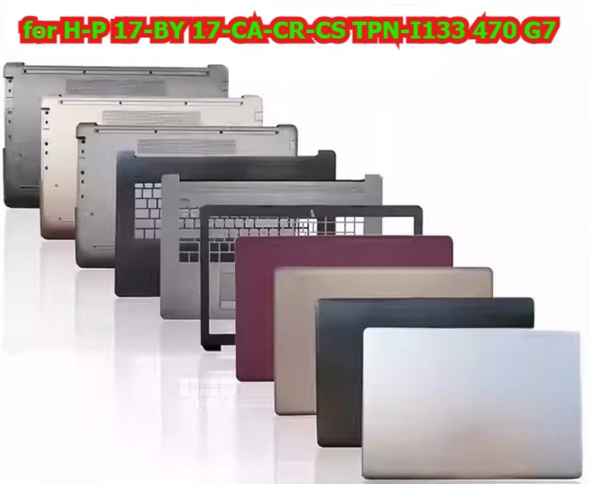 Cover case for HP 17-BY 17-CA 17-CR 17-CS TPN-I133 470 G7 lcd housing bezel frame upper topcase keyboard palmrest buttom hinge shell HP laptop repair parts