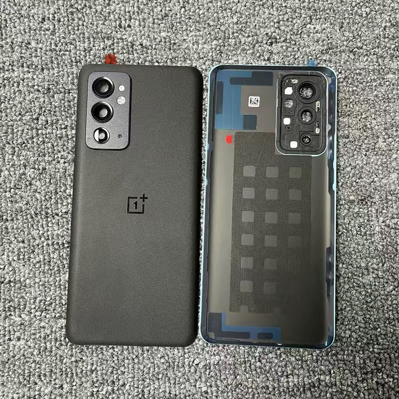 AAA+ quality For OnePlus Back Battery Cover Door Rear Glass Oneplus 9 9R 9Pro 9RT Battery Cover  Case With Camera Lens OnePlus phone repair parts