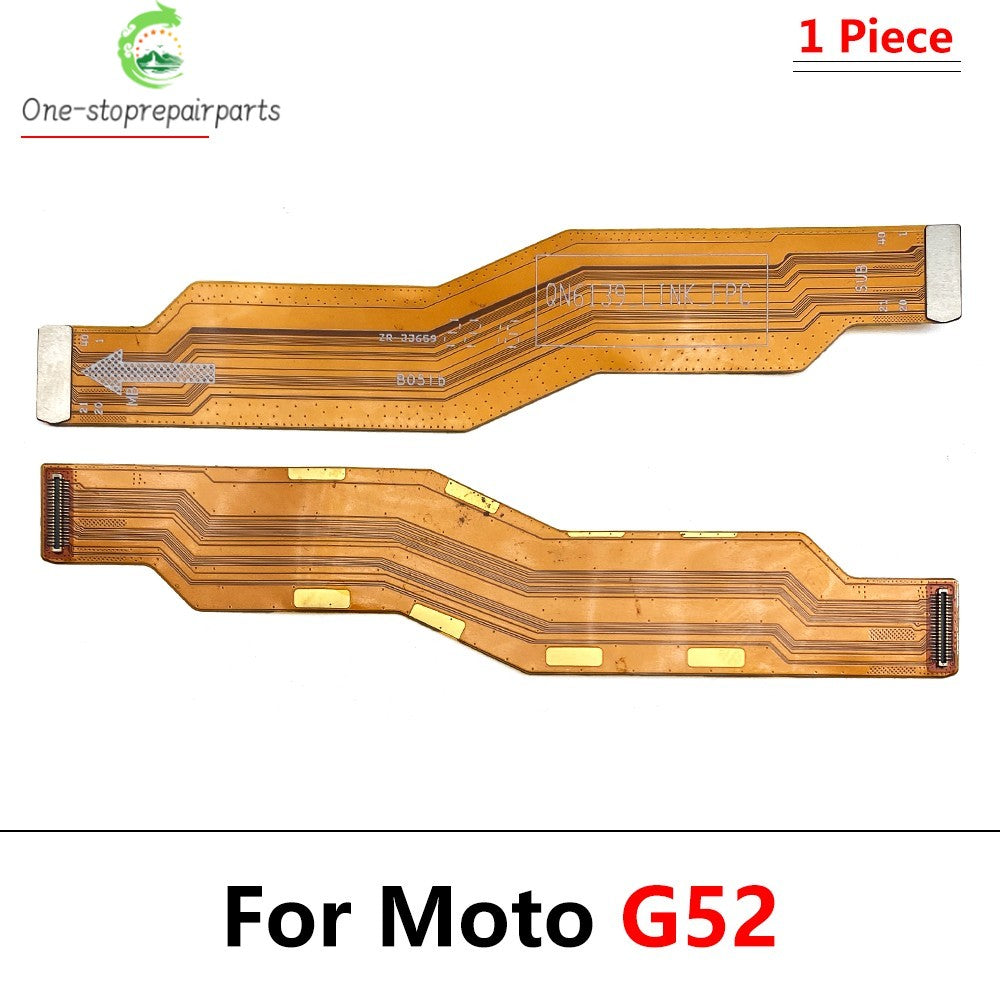 Mainboard Main Board Motherboard Connector Flex Cable For Moto G31 G41 G51 G71 G50 G60 G60s G100 G200 G32 G52 G62 G82 G53 G53 5G Motorola phone repair parts