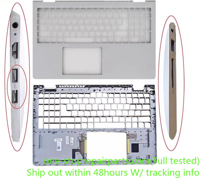 Case for DELL inspiron 15 3511 3510 3520 3515 LCD Back top housing cover bezel frame bottom  hinge upper palmrest