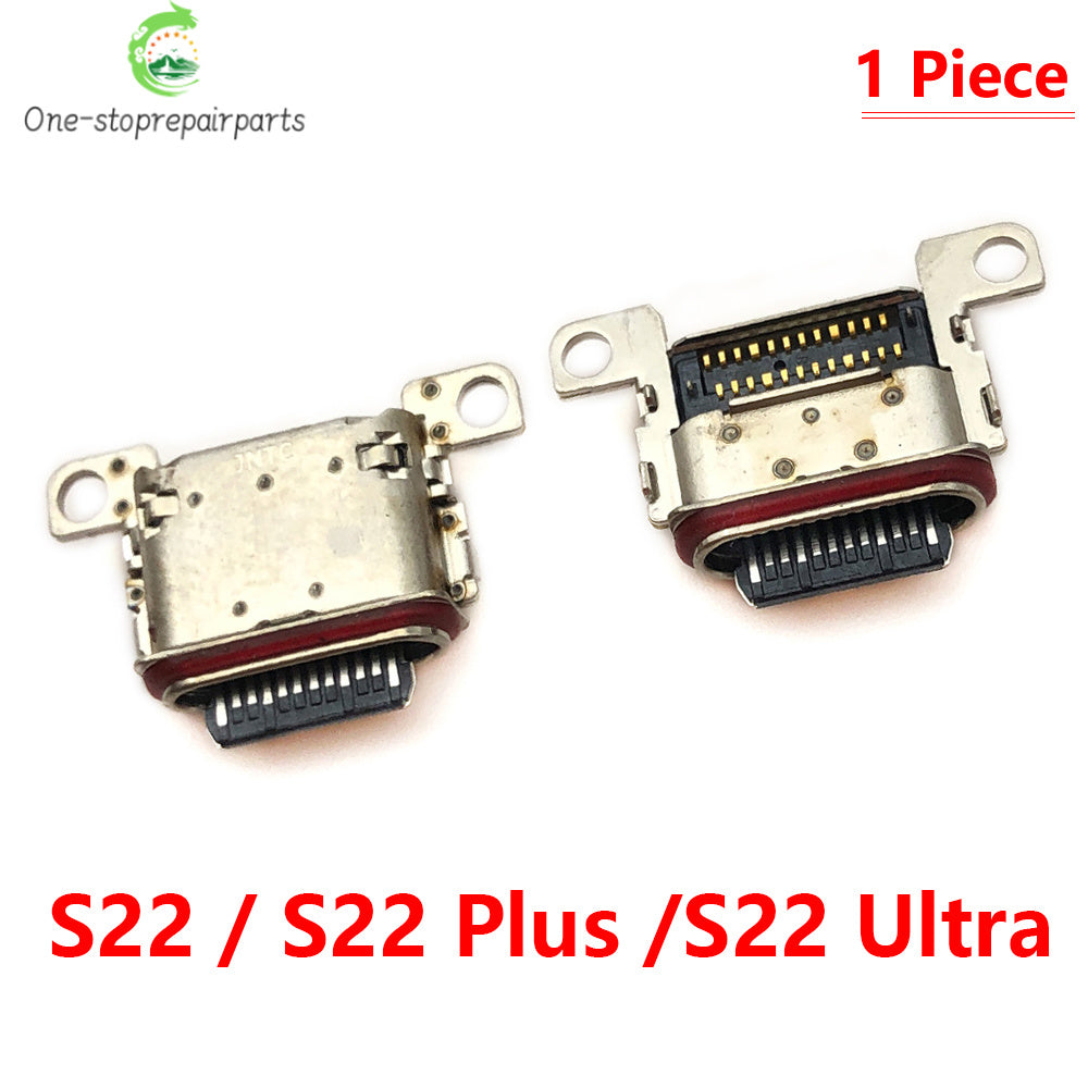 2Pcs, USB Connector Charging Port Jack Plug For Samsung S20 S10 S21 S22 S23 S24 S25 Plus Ultra S10e Samsung phone repair parts