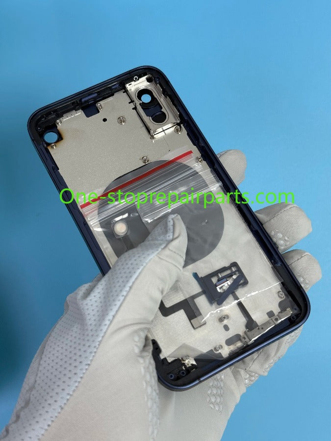 DIY Back housing For iPhone XS Max Like 17 Pro max Back Cover For iPhone XR 12 to 17 Pro 11 to 17 Pro Housing X XS Up To 17 pro iPhone phone repair parts