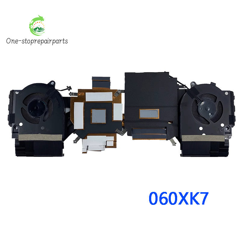 NEW Original LAPTOP CPU GPU Cooling Fan With Heatsink For DELL G15 5520 5521 5525 060XK7 0XF50C Dell laptop repair parts