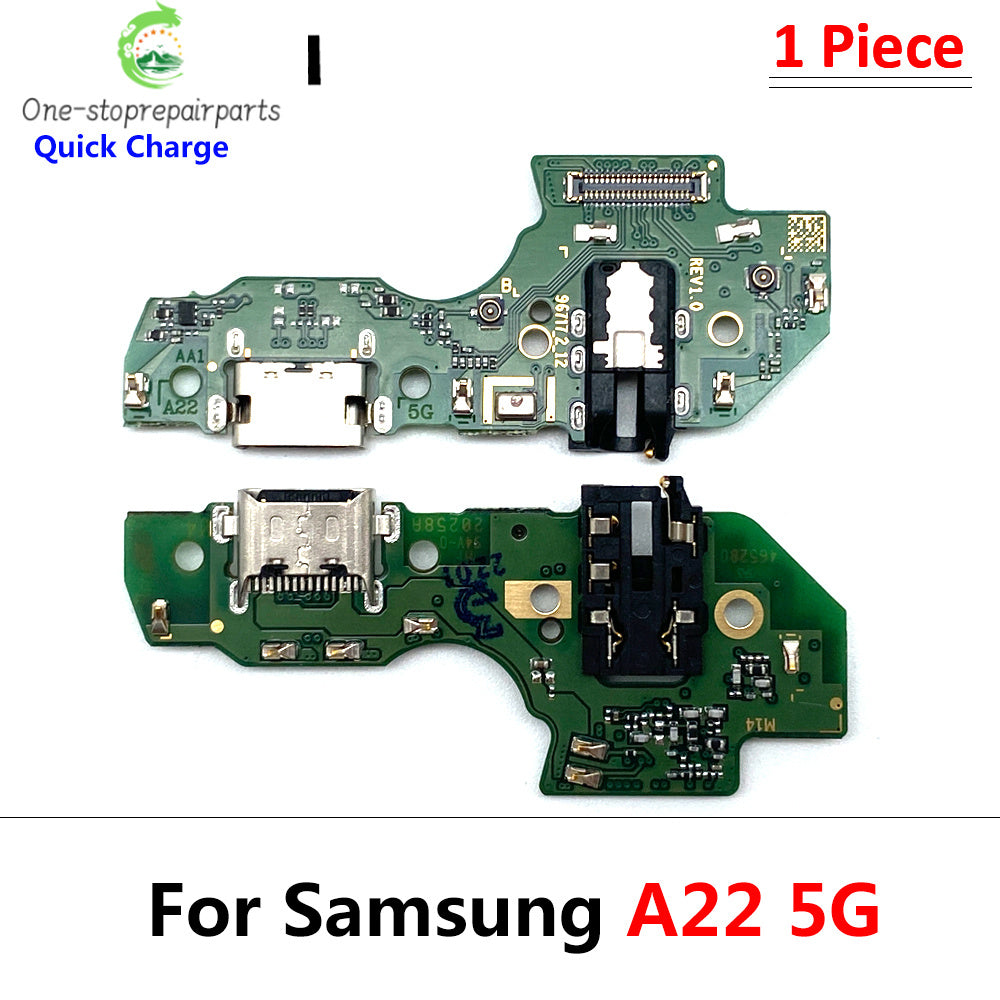 24Pcs New For Samsung A02 A12 A13 A22 A32 4G 5G A02s A03s A03 Core USB Charging Board Port Dock Charger Connector Flex Cable Samsung phone repair parts