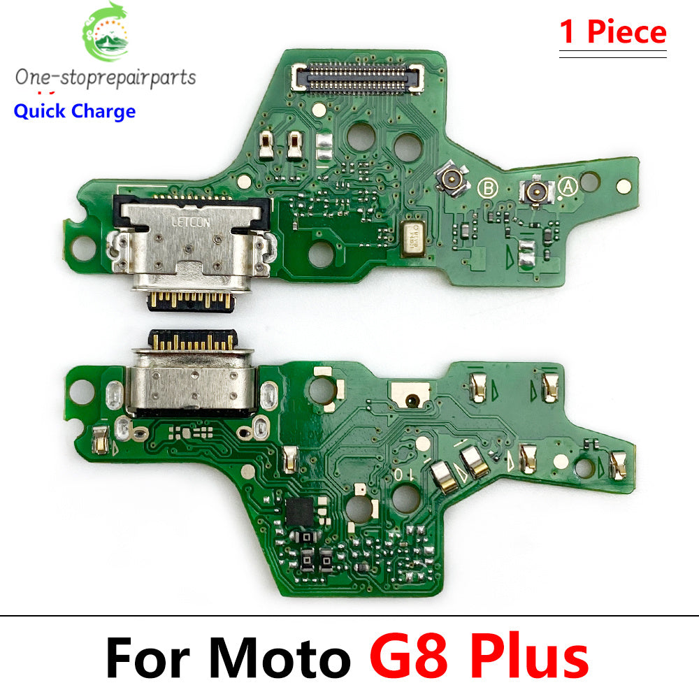 USB Charger Board PCB Flex For Motorola Moto G8 Plus Play Power Lite USB Port Connector Dock Charging Flex Cable Motorola phone repair parts