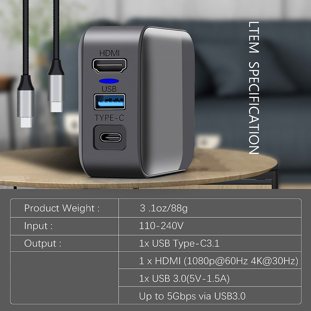 Switch HDMI screen projection charging base Suitable for Nintendo switch Support 4K60HZ fast charging TV base