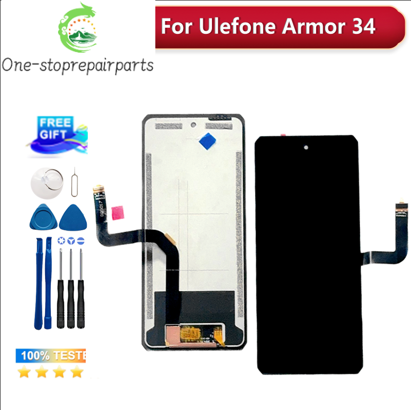 6.95" Original For Ulefone Armor 34 Pro LCD Display with Touch Screen Panel Digitier Assembly Armor34 Pro Repair Parts Other brand Phone repair parts