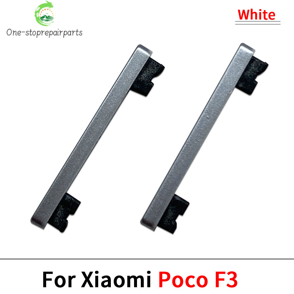 New For Xiaomi Poco F1 F2 Pro F3 F4 5G SIde Volume Button + Power ON / OFF Buttton Key Set Replacement Parts  Xiaomi  Xiao mi phone repair parts
