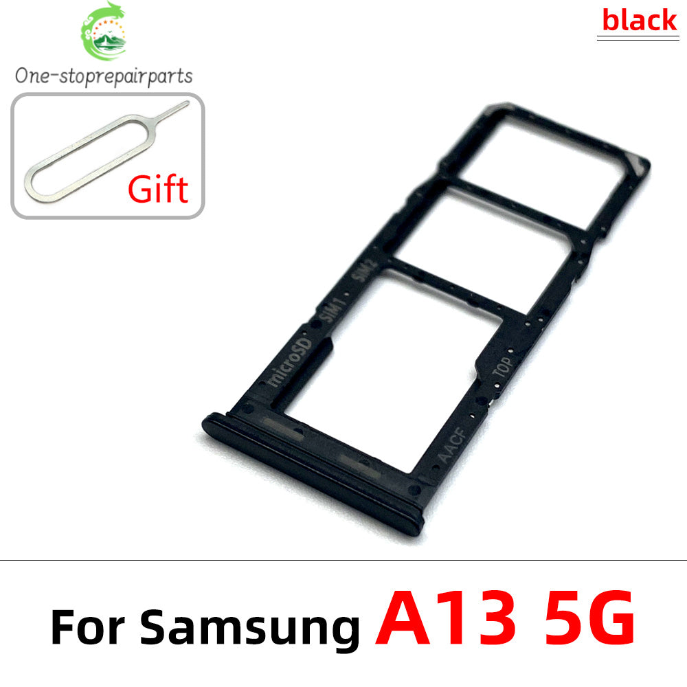 SIM Card Slot SD Card Tray Holder Adapter For Samsung A13 A14 4G 5G Replacement Spare Parts Samsung phone repair parts