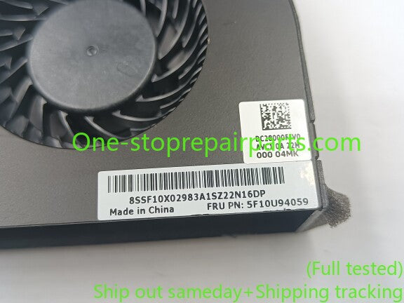 CPU Cooling Fan for Lenovo ThinkSmart Hub Teams/Zoom Rooms Core IP Controller Kit & Bar 180 One/One Pro 5F10U94059 5F10U94057 94059 BAZA0620R2HY003 DC28000FKV1 DC12V 0.2A 25W