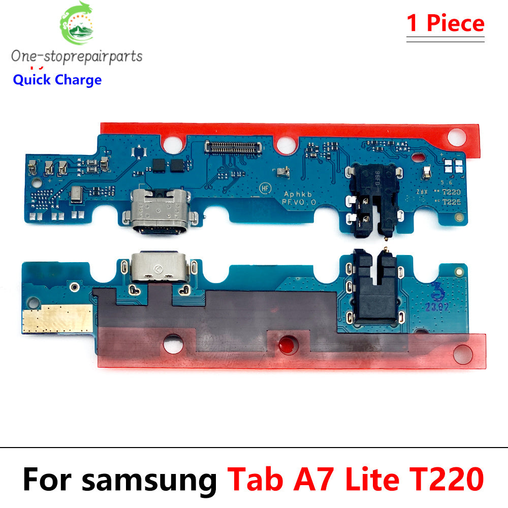 For Samsung Tab A7 Lite T220 T225 USB Charging Dock Connector Port Board Flex Cable Samsung phone repair parts