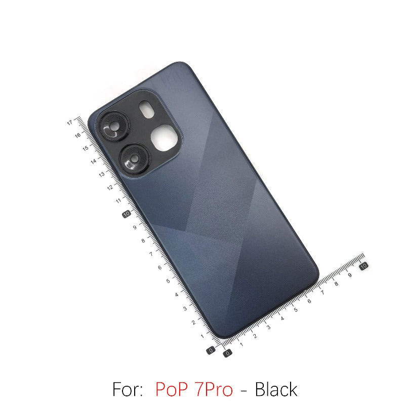 Battery back housing cover for Tecno Infinix Tecno pop 7Pro pop 8 rear case Phone case back cover