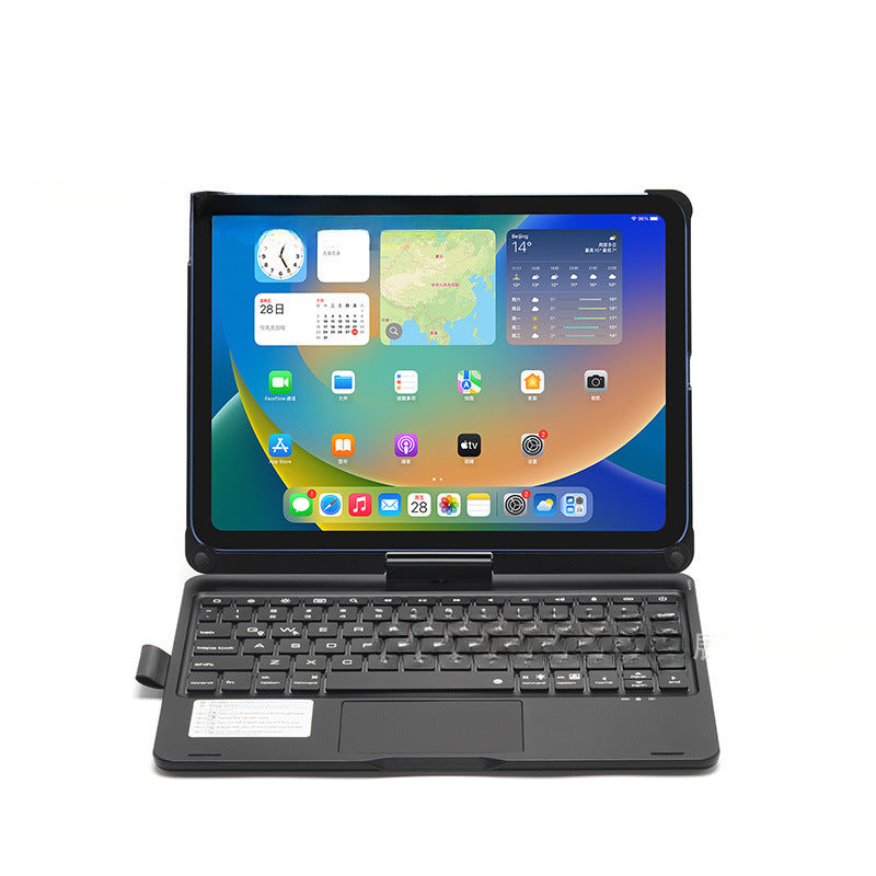 iPad Keyboard with Touch iPad Pro 11/13/12/iPad 10th Generation German Arabic Spanish English French