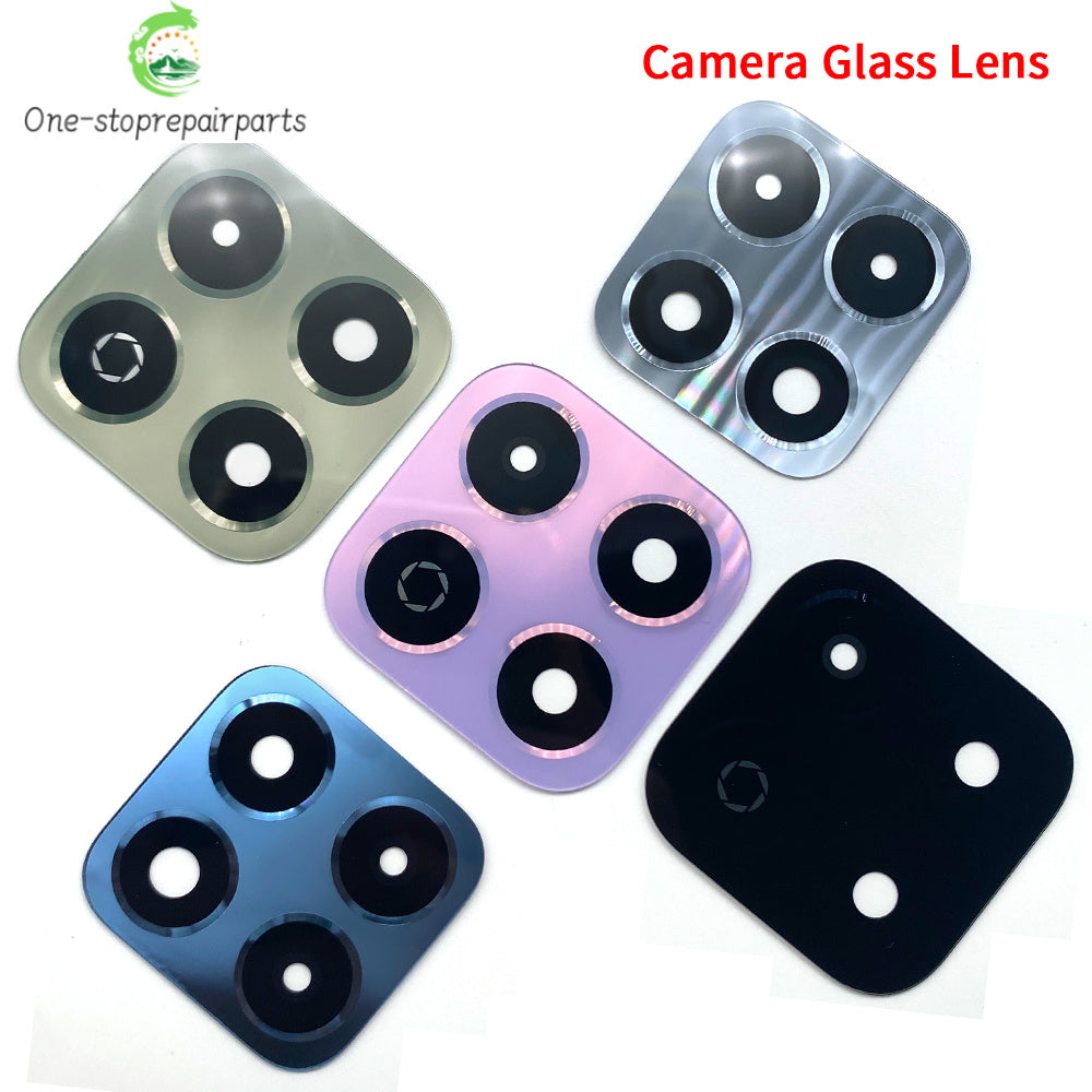 New Rear Back Camera Glass Lens For Huawei Honor X6 X6s X6B X8 5G With Adhesive Huawei phone repair parts