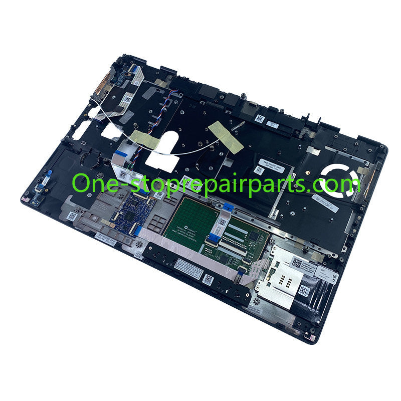 Palmrest Touchpad Assembly For DELL Precision 7560 0TW58P Topcase palmrest assembly with Smart Card Reader Dell laptop repair parts