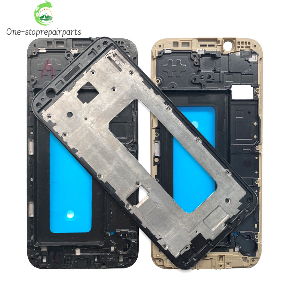 10Pcs, Front Housing LCD Display Frame For Samsung  J4 Prime J4 Core J6 Plus J610 J7 2017 Housing Middle Frame Bezel Plate Cover Samsung phone repair parts