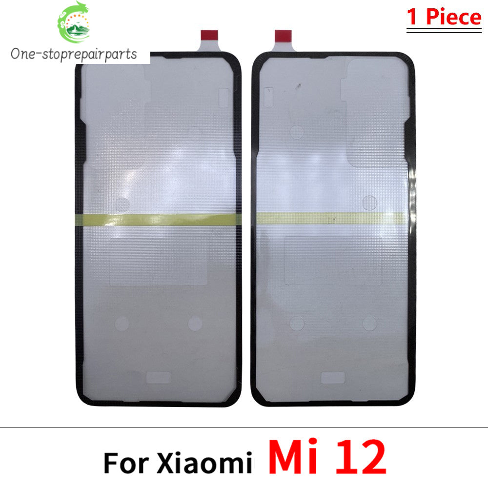 10Pcs, Adhesive Sticker Back Housing Battery Cover Glue Tape For Xiaomi Mi 10 10T 11 11T 12 12T 13 13T 14 Pro Lite  Xiaomi  Xiao mi phone repair parts
