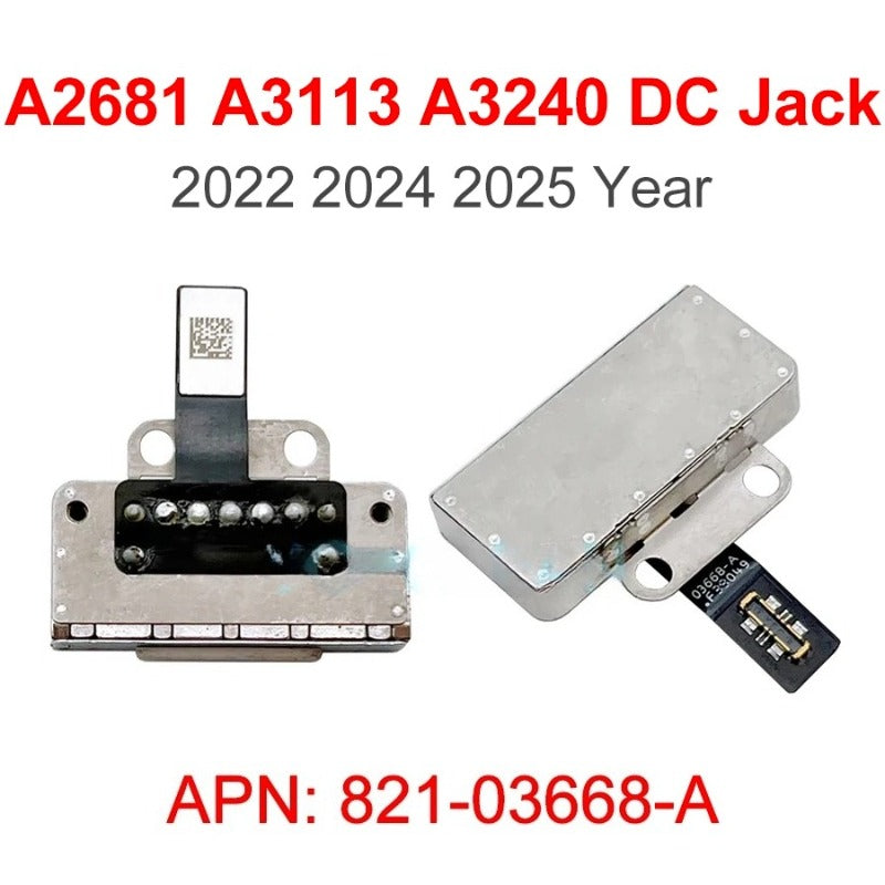 Type-C Power DC Jack Charger USB-C Connector For Macbook Pro  A2941 M2 2485 A2442 821-03084-A  A2992 A2991 A2681 A3113 A3240 A2992 A3112 A3401 A3403 A3185 A3186 A2941 821-03673-A 821-03668-03 821-04220-A 821-04215-01 DC Charging Port Macbook repair p