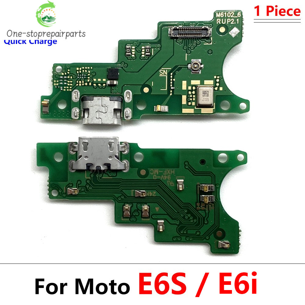 USB Charger Charging Dock Port Connector Flex Cable For Moto E5 E6 E6s E6i E7 E7i Plus Power Play go E20 E30 E40 E32 E22 E13 E14 Motorola phone repair parts