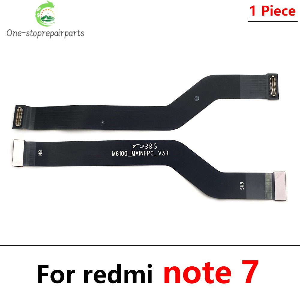 50Pcs/Lot, Main Board Motherboard Mainboard Flex Cable For Xiaomi Redmi 9 9A 9C 6 6A 8A Note 10 10s 8 7 6 Pro Note 11 4G 5G  Xiaomi  Xiao mi phone repair parts