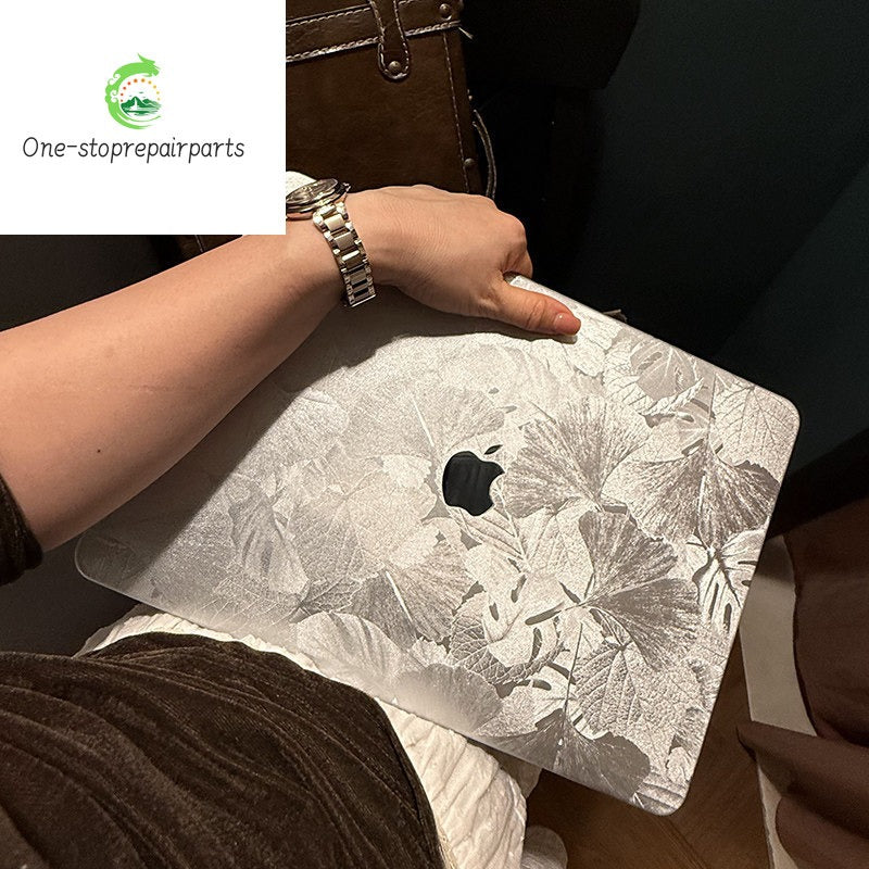 2026 M5Pro silver 2025 for neo Apple notebook macbookair protective case M4 leather 13macbook protective case m3 computer case M2M1 ultra-thin 14-inch 16 soft 15 Laptop accessories