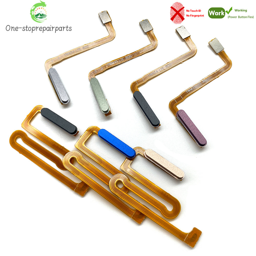 New Fingerprint Sensor Home Return Key Menu Button Flex Cable For Samsung A04s A13 A14 A24 A34 A54 4G 5G Samsung phone repair parts