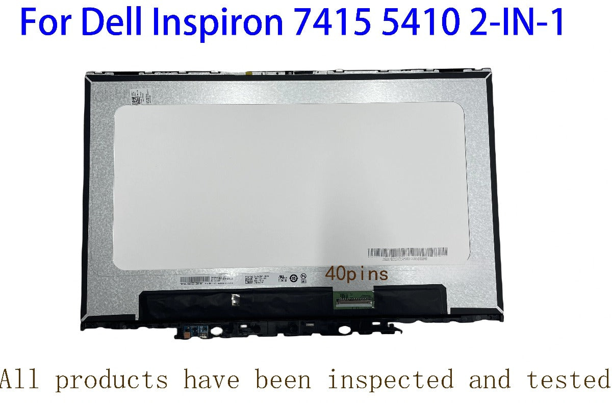 14 inch Touch Screen For Dell Inspiron 5410 7415 2-IN-1 P147G P147G001 P147G002 Digitizer Replacement Assembly With Frame FHD Dell laptop repair parts