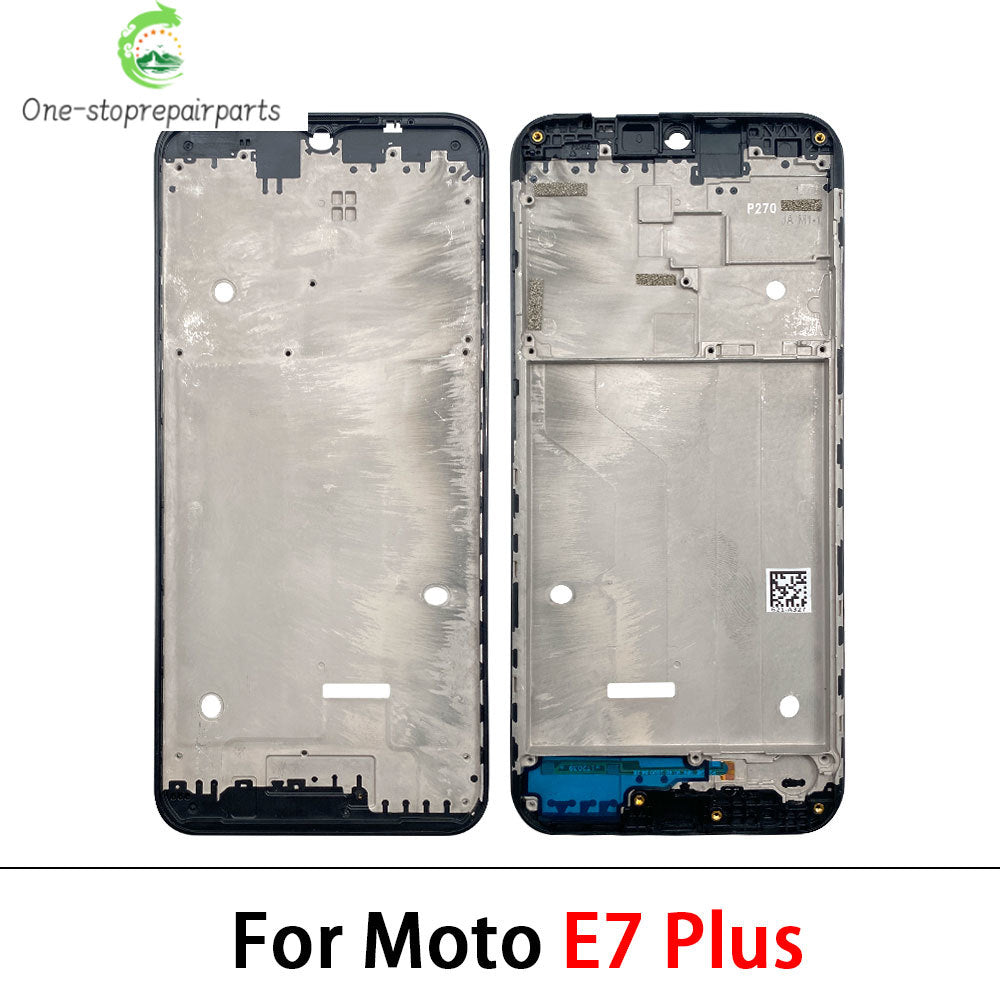 Front Housing LCD Display Bezel Middle Frame For Motorola Moto E13 E20 E22 E32 E32s E40 E6 E6s E7 Play Plus Power Motorola phone repair parts