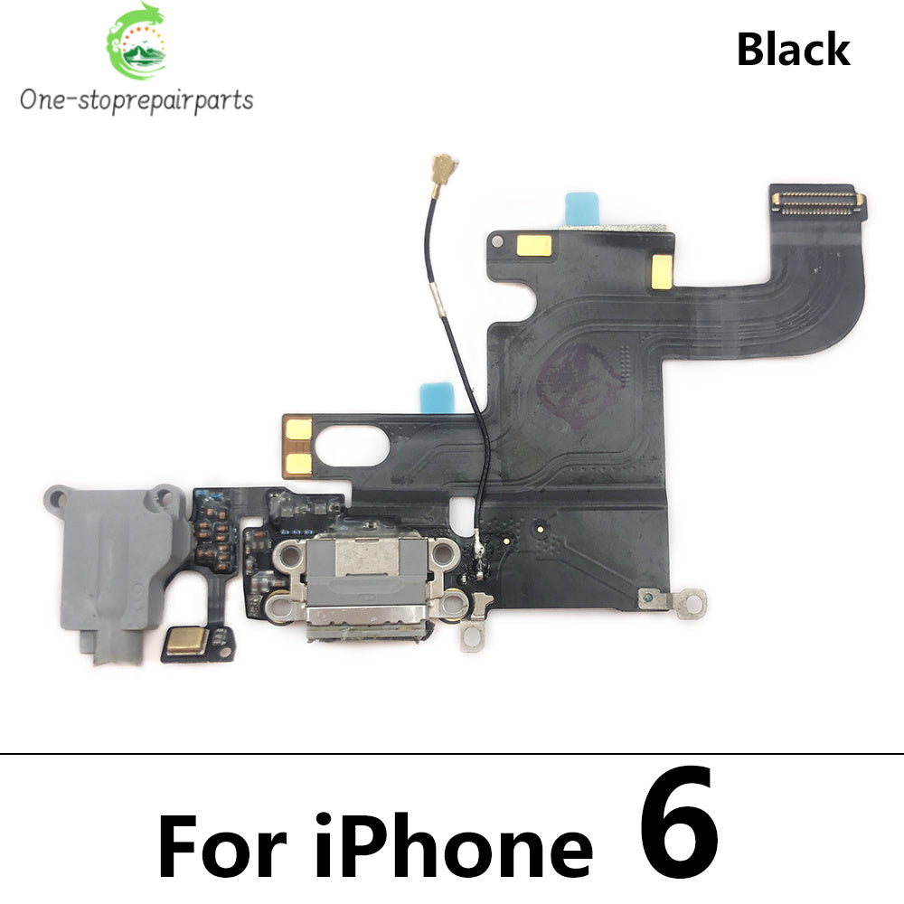10Pcs/Lot, USB Charging Port Mic Microphone Dock Connector Board Flex Cable For iPhone 6 6G 6S 7 7G 8 8G Plus Repair Parts iPhone phone repair parts