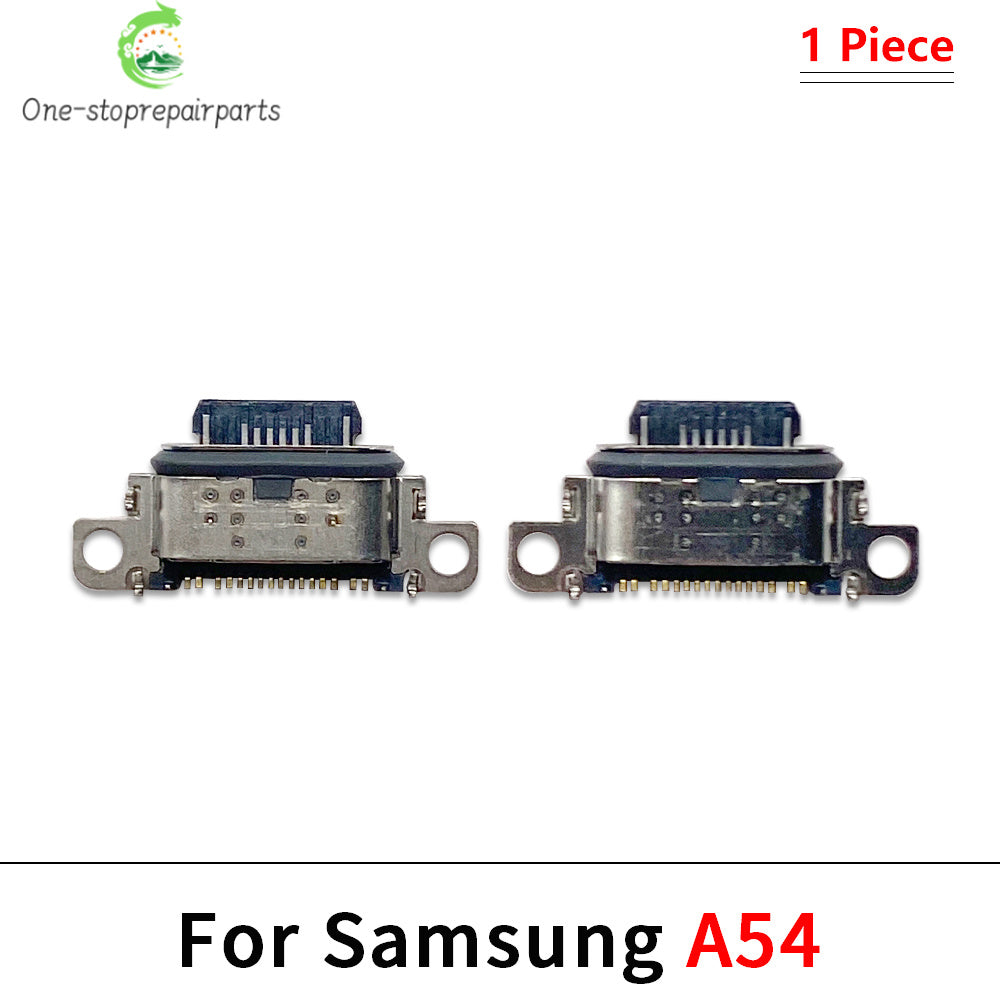 100Pcs,  Micro USB Connector Charging Port Jack Plug For Samsung A14 A04 A04s A04E A24 A34 A54 A05 A05s A13 A23 A33 A53 4G 5G Samsung phone repair parts