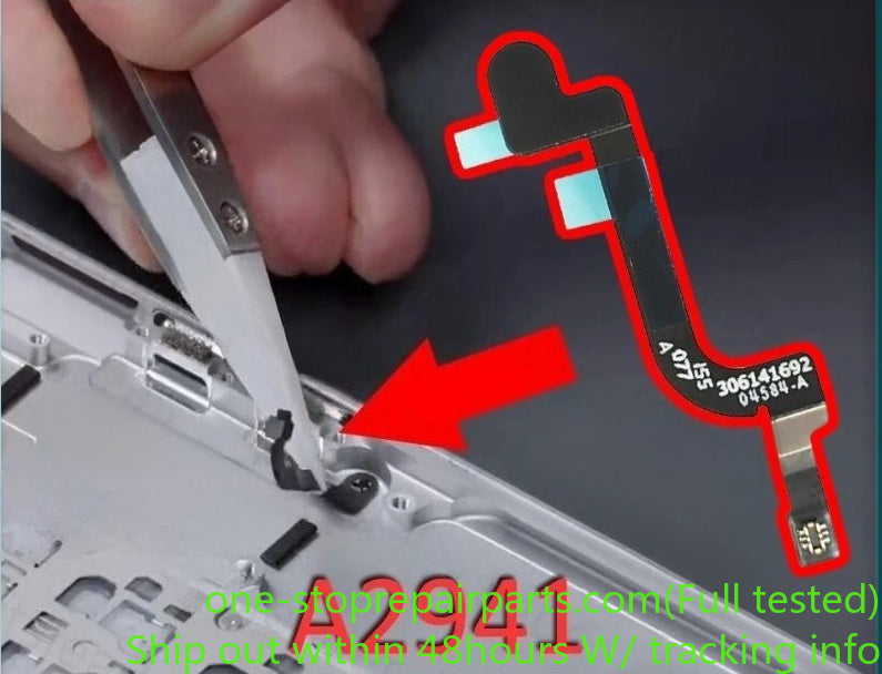 821-04584-A for MacBook Air Retina 15.3" M2 A2941 Topcase Open/Close (AMR) Sensor Flex Cable 923-08990