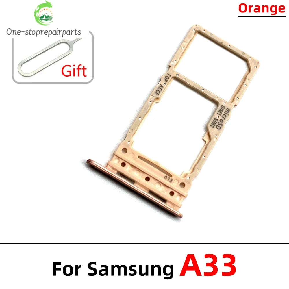 New For Samsung A23 A33 A53 A73 5G SIM Card Tray Slot Holder Replacement Parts Samsung phone repair parts