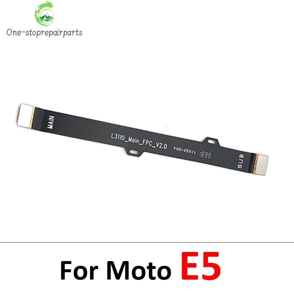 Mainboard For Motorola Moto E4 E5 Play Go E6 E7 Plus E 2020 E2020 Main Board Motherboard Connector Board Flex Cable Motorola phone repair parts