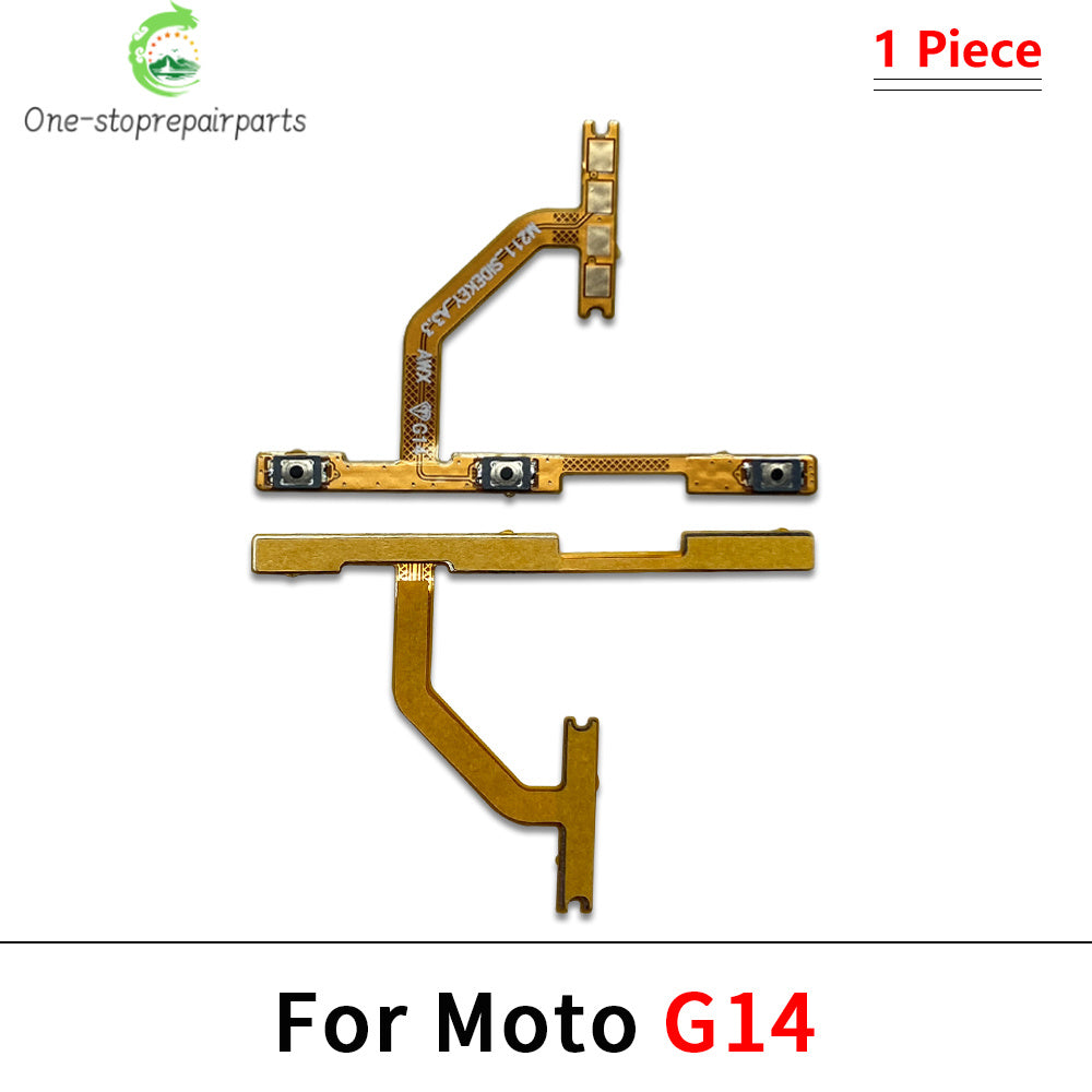 New Power On Off Volume Key Button Flex Cable For Motorola Moto G22 G32 G52 G62 G72 G82 G13 G23 G53 G73 G04 G14 G34 G54 G84 G42 Motorola phone repair parts